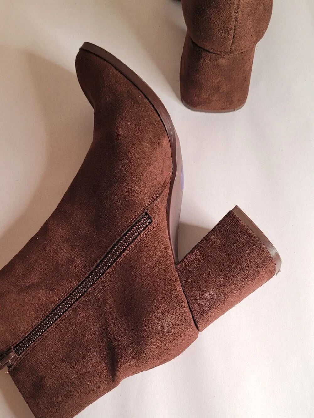 Madden Girl Minglee Dark Brown Ankle Boots Size 8.5